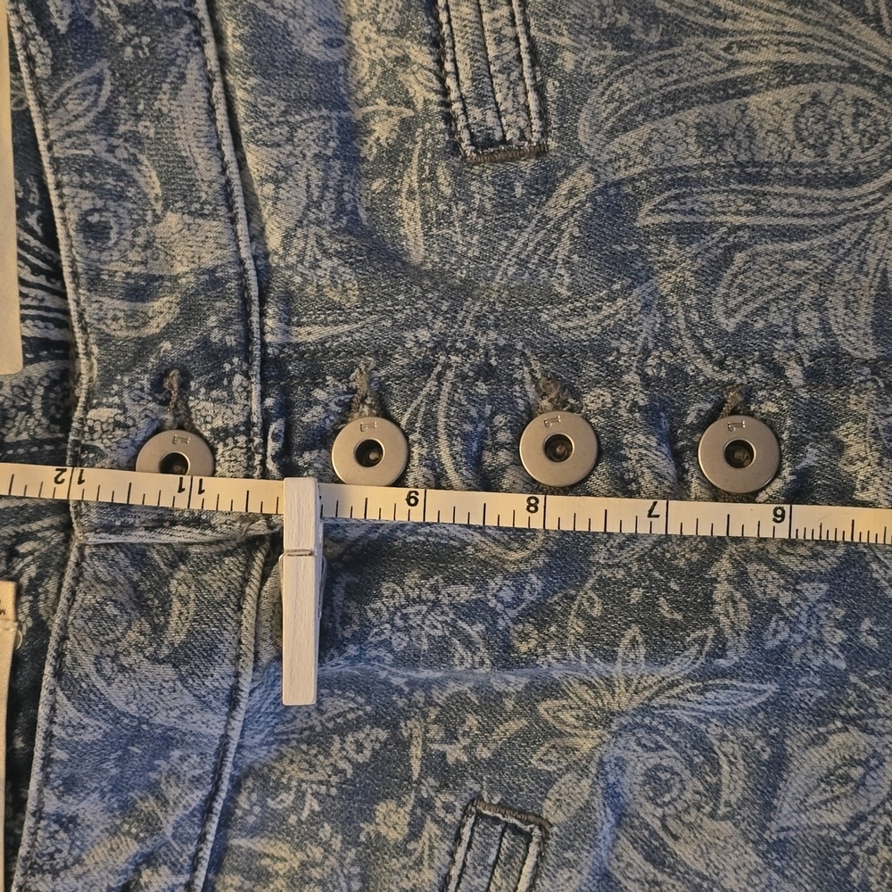 Anthropologie Pilcro and the Letterpress High Rise Trouser Boot Cut Jeans sz 32 - Picture 12 of 12